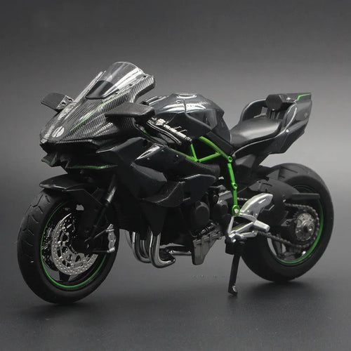 Alloy Motorcycle Toy – with Realistic Simulation